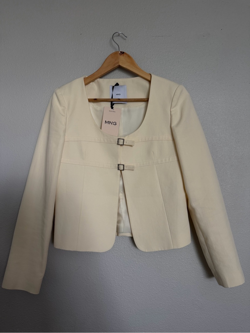 Mango Double-buckle jacket Small - Picture 5 of 7